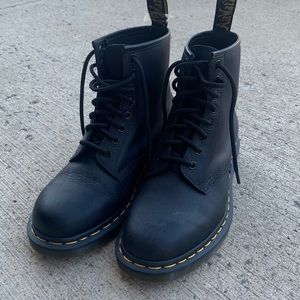 Black Dr. Marten boots